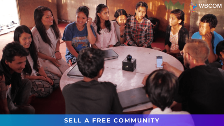 SELL A FREE COMMUNITY