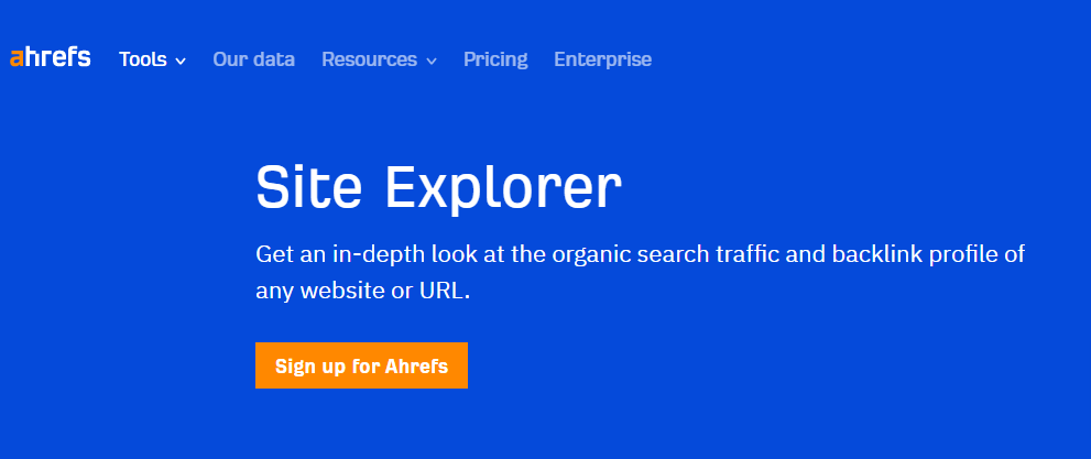 Ahrefs- Google Google My Business Tools