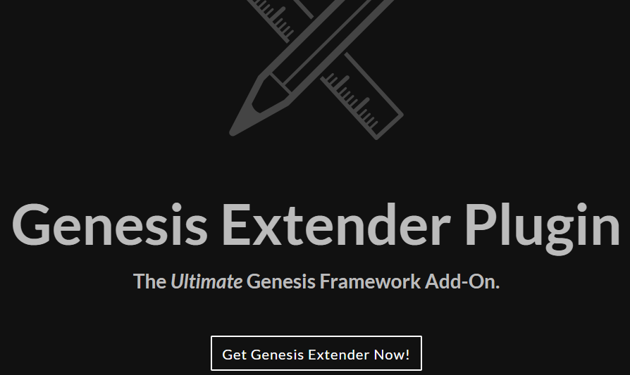 Genesis Extender Plugin