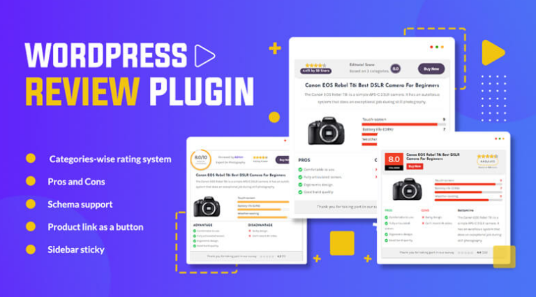 Top WordPress Review Plugins - Wbcom Designs