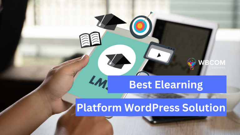 Best Elearning Platform WordPress Solution