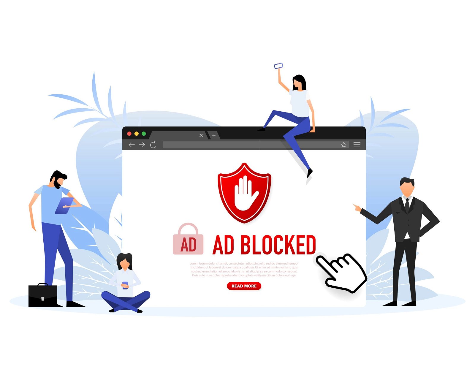 ad blocker- Reducing Your Digital Footprint 