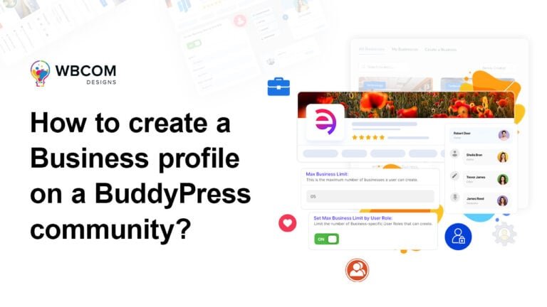 How to create a Business profile on a BuddyPress community?