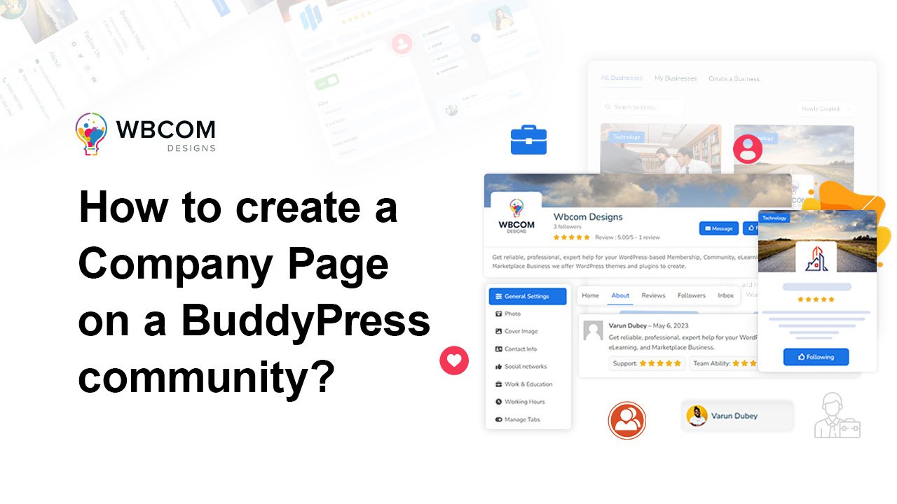 How to create a Company Page on a BuddyPress community?