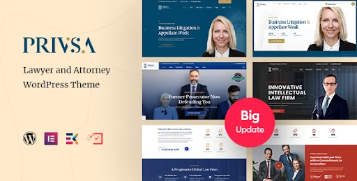 Privsa- Best lawyer Website