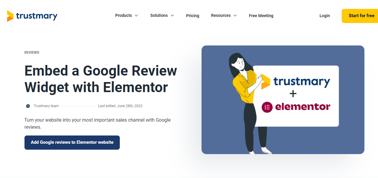 Elementor Google Reviews Widgets