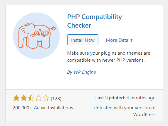 PHP version Upgrade