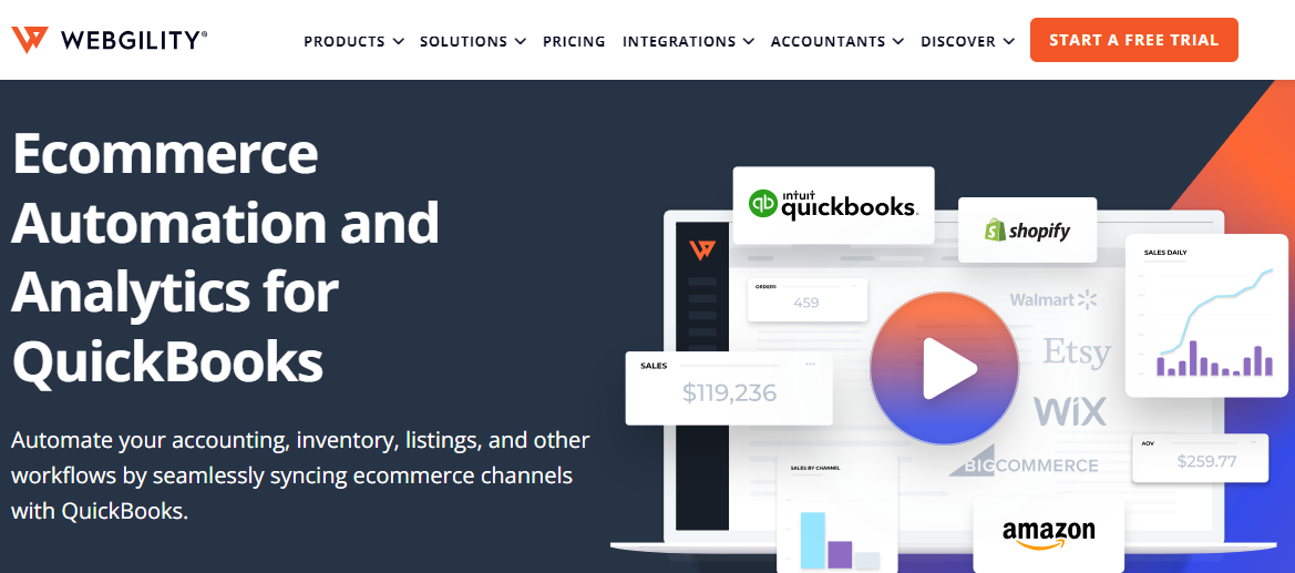 Webgility- Alternatives to QuickBooks Commerce