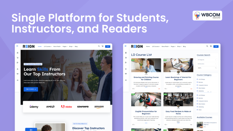 eLearning Platform for Students