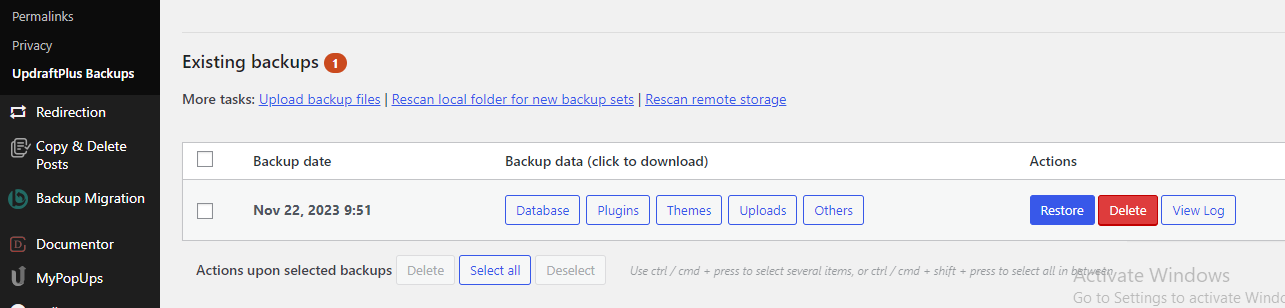How to Restore WordPress from Backup?