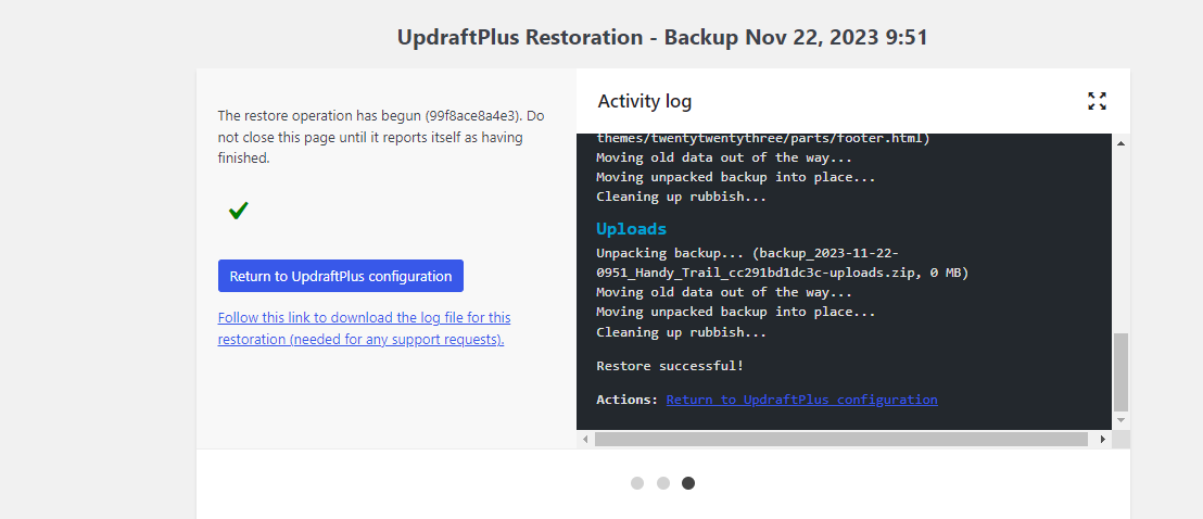 How to Restore WordPress from Backup?