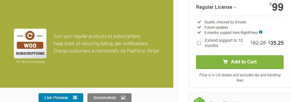 Subscription- WooCommerce Subscription Plugins