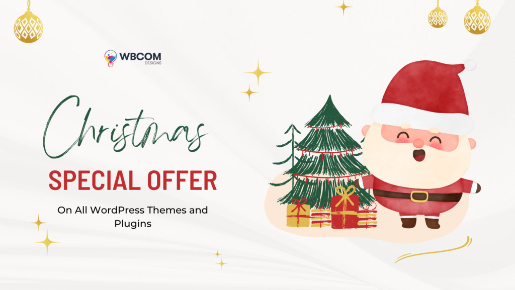 Best WordPress Christmas And New Year Deals - Wbcom Designs