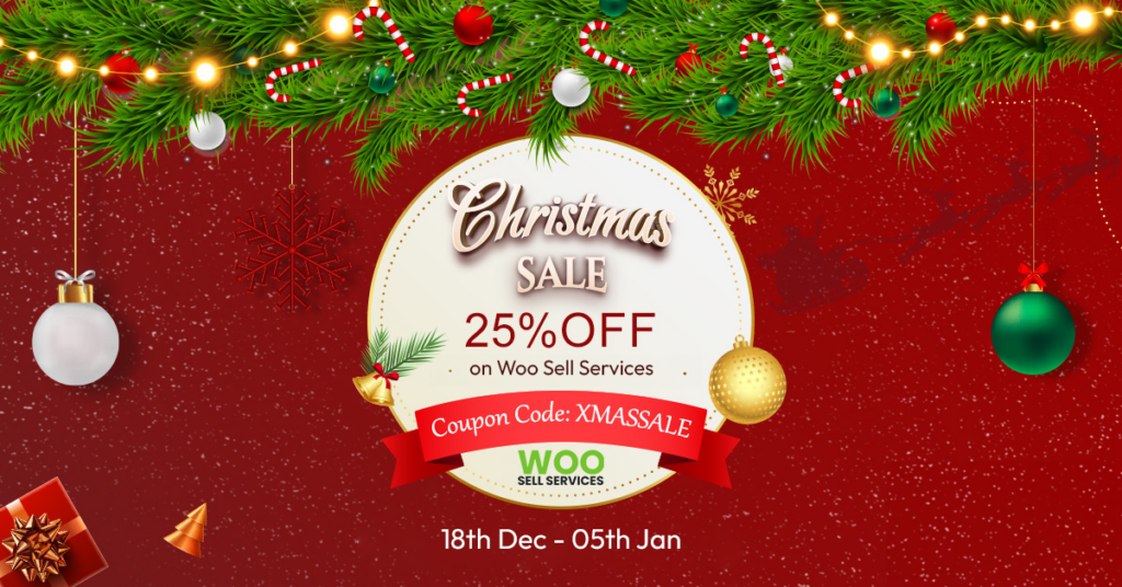 christmas woo sell services sale