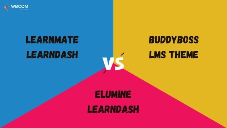 LearnMate vs BuddyBoss vs eLumine