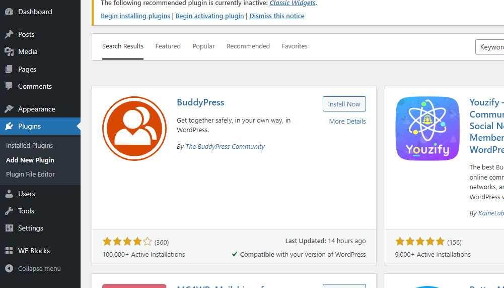 BuddyPress 12.0.0