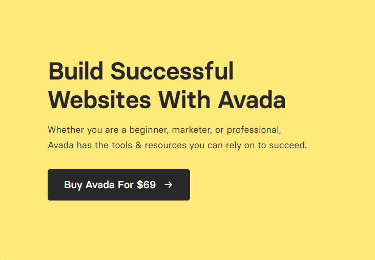 avada pricing for beginners