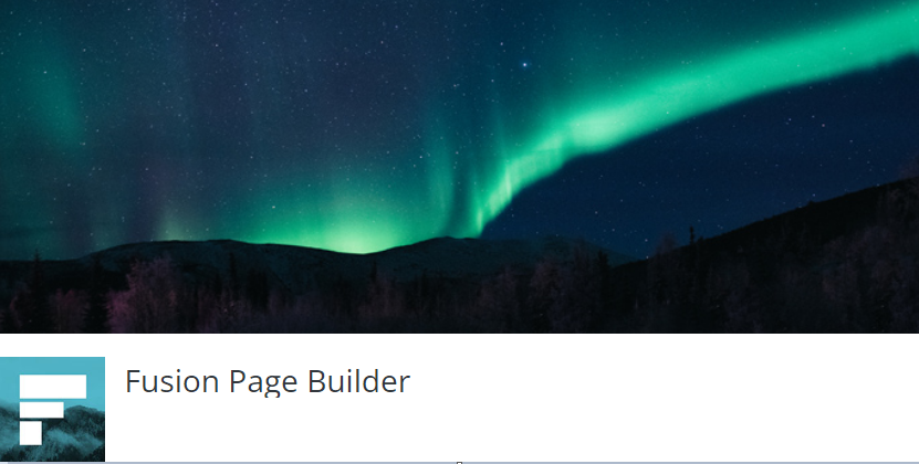Fusion Page Builder