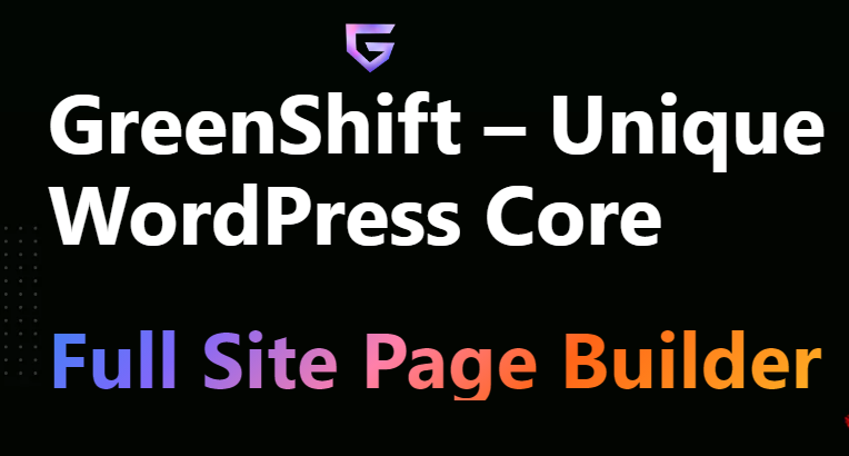 Greenshift – animation and page builder blocks
