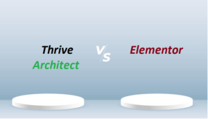 thrive architect vs elementor