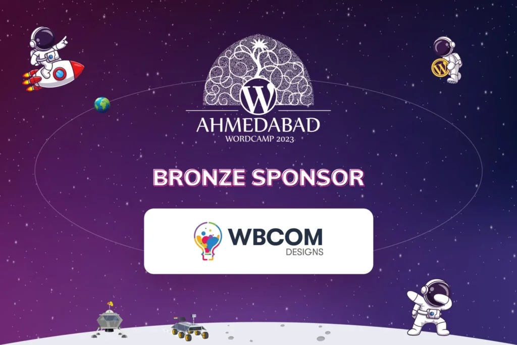 Sponsors for WordCamp Ahmedabad