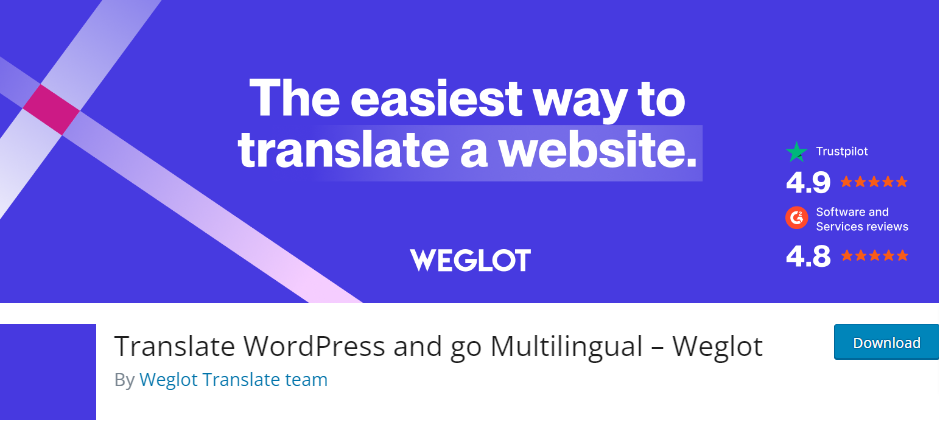 Weglot Translate- WooCommerce Multilingual Plugins