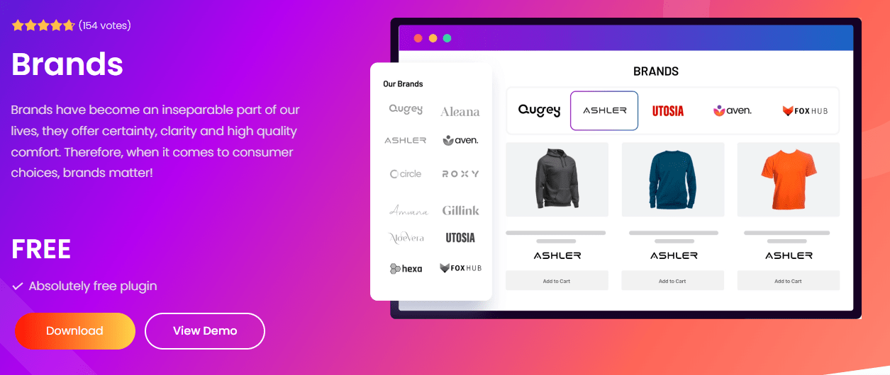 Brands for WooCommerce