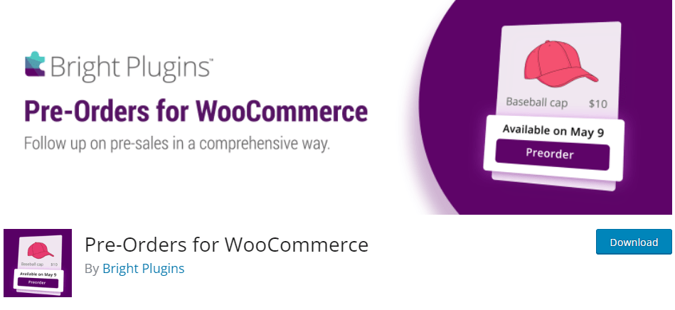 Pre-Orders for WooCommerce