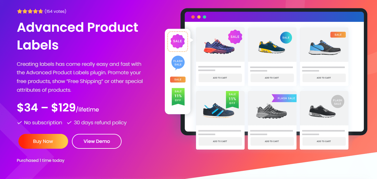 Product Labels For Woocommerce