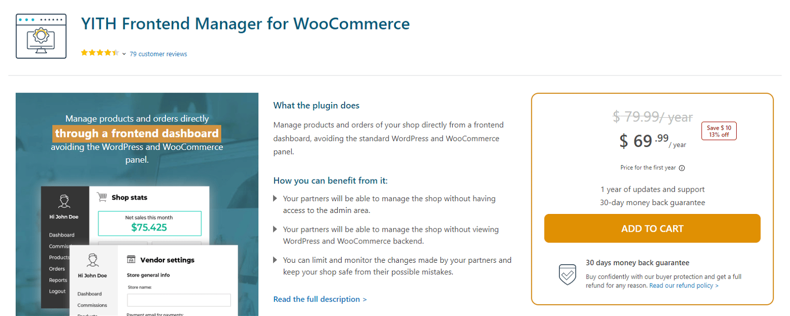 WooCommerce plugin