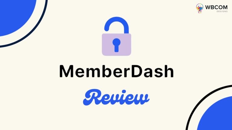 MemberDash Plugin Review