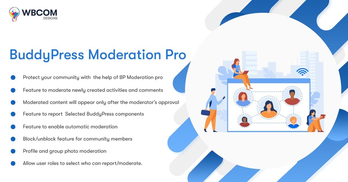 BuddyPress Moderation Pro- Online Community Moderation Process