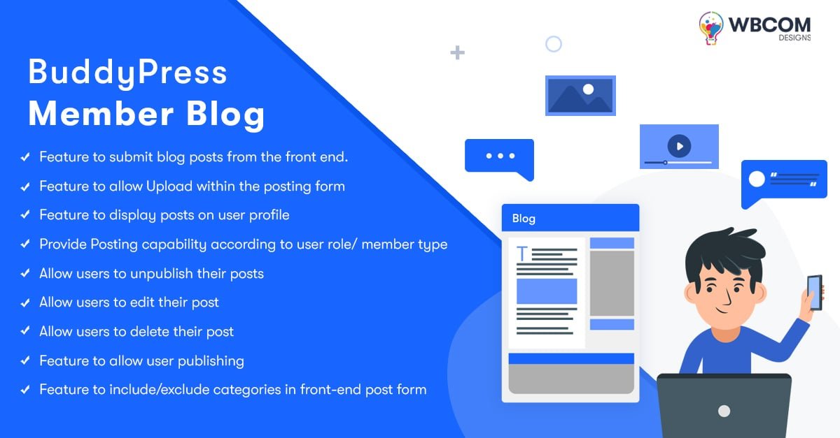 BuddyPress Member Blog | Engage And Share With Community